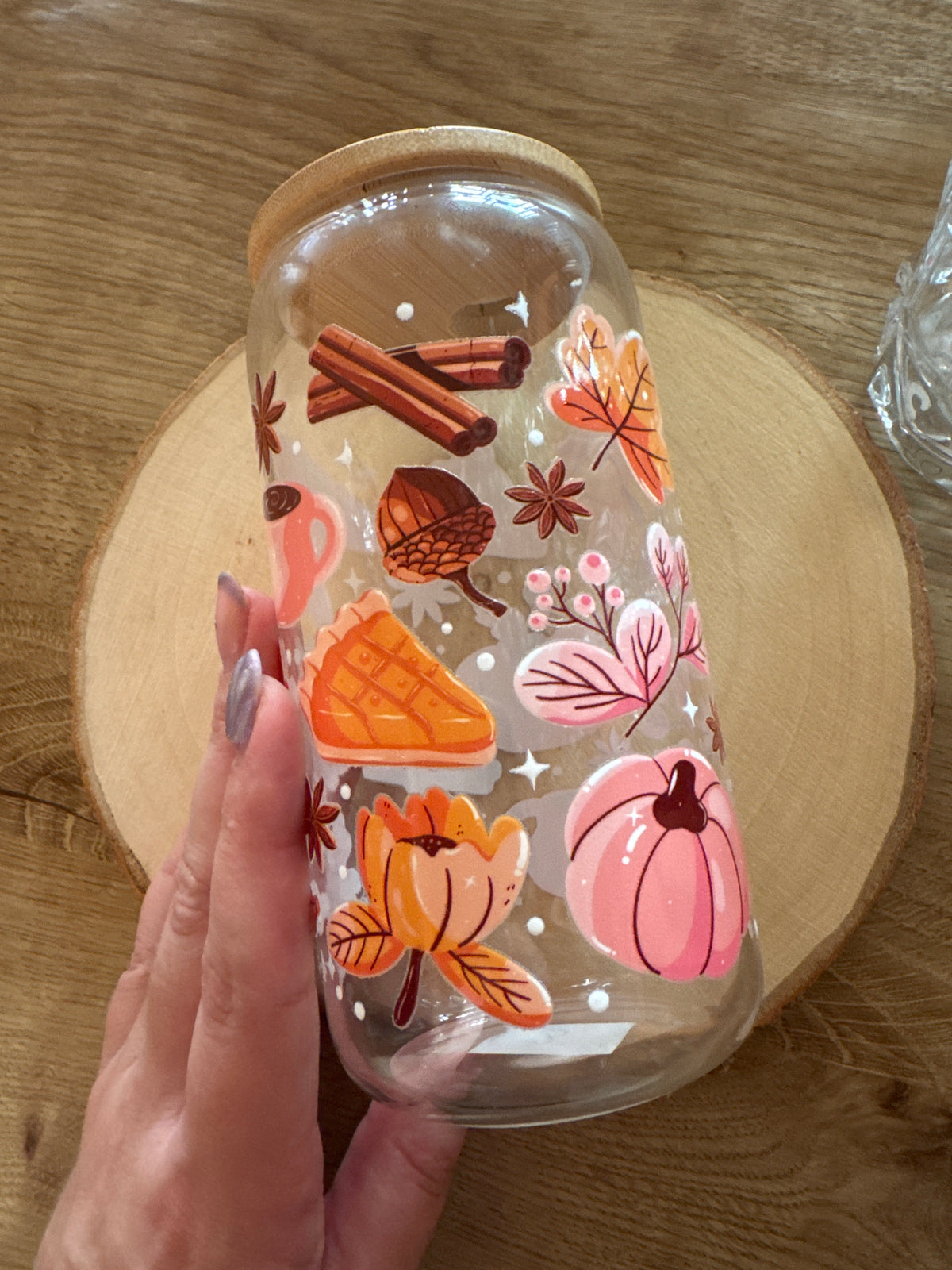 Vaso Canela y Calabaza
