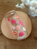 Vaso Flores y Hojas