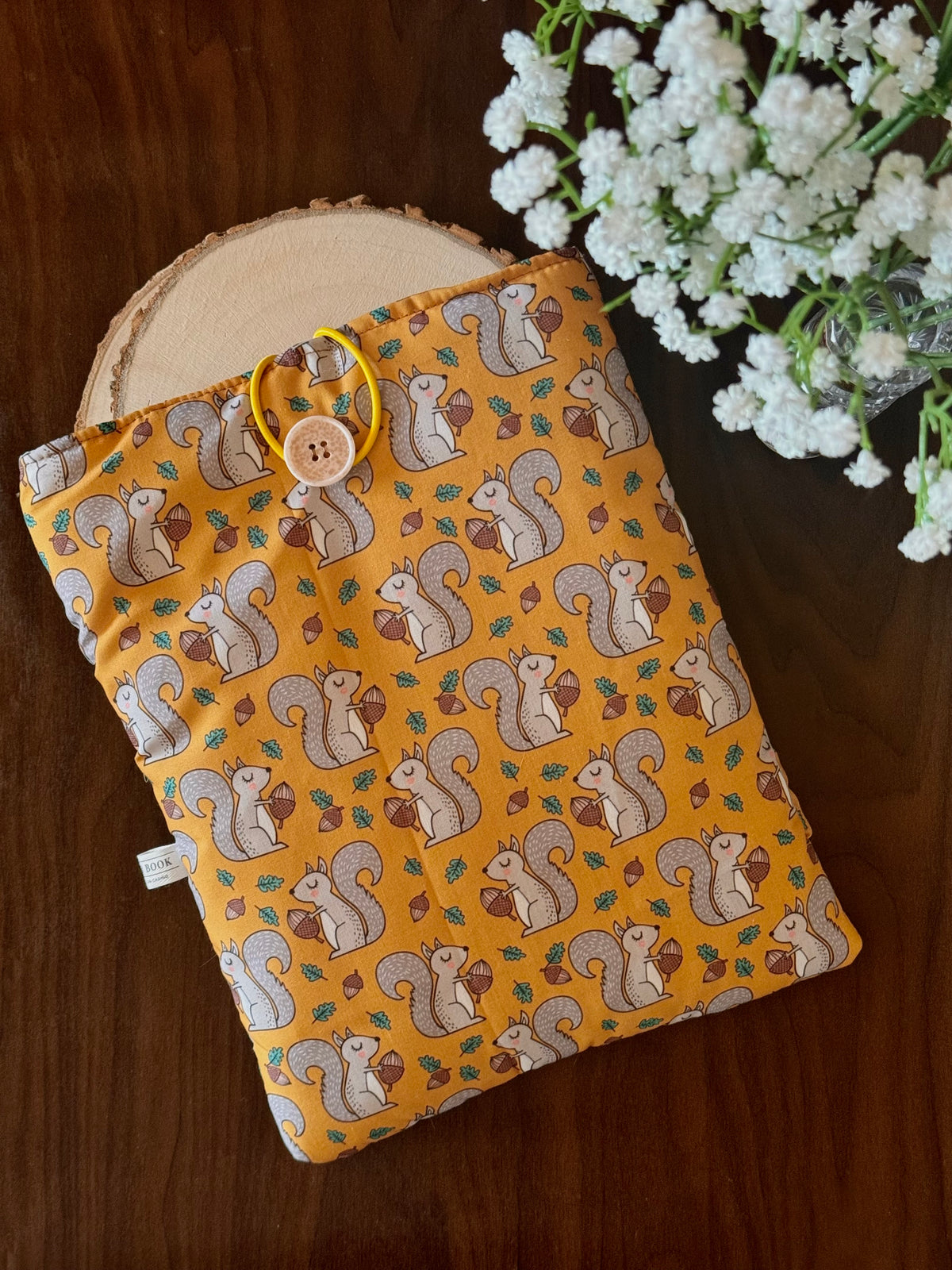 Funda Libro Ardillas Otoñales