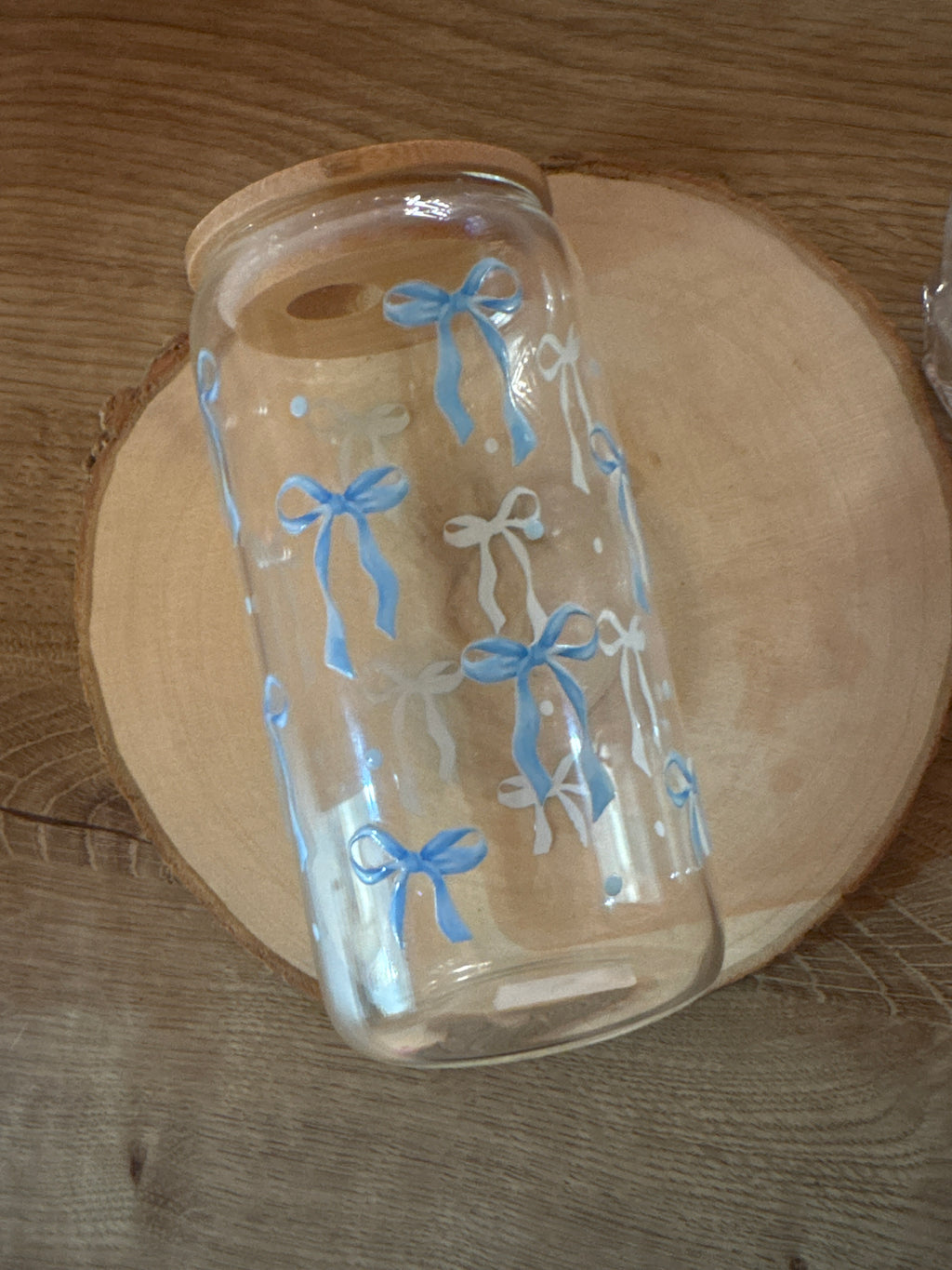 Vaso Lazos Azules