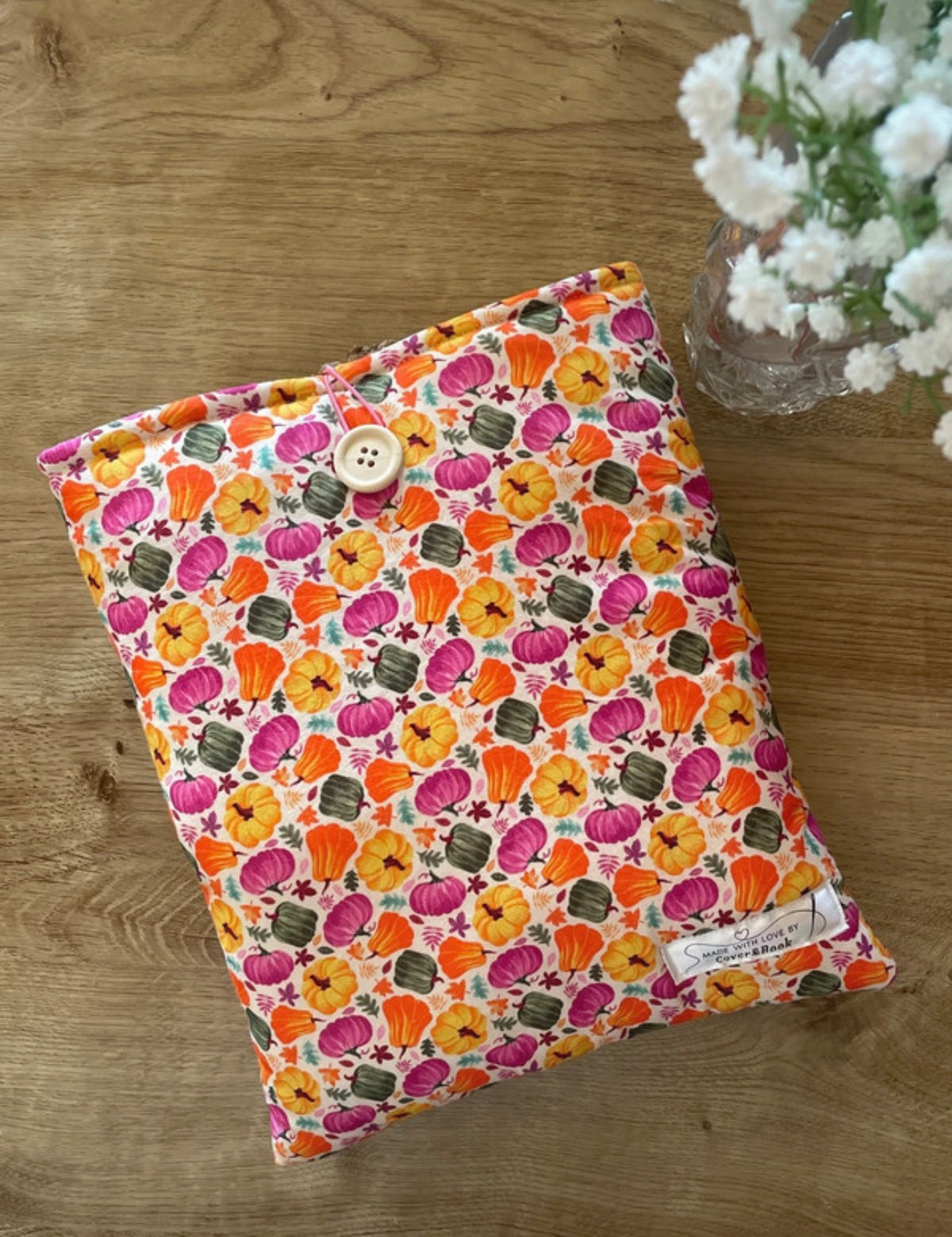 Mini Pumpkin Book Sleeve