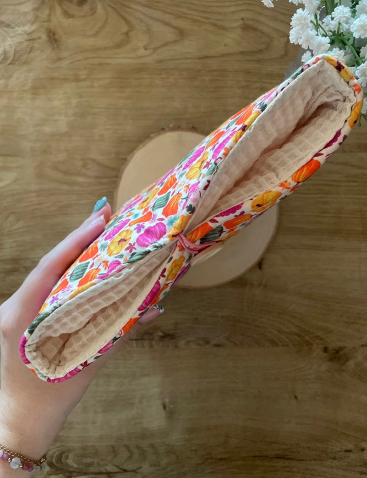 Mini Pumpkin Book Sleeve